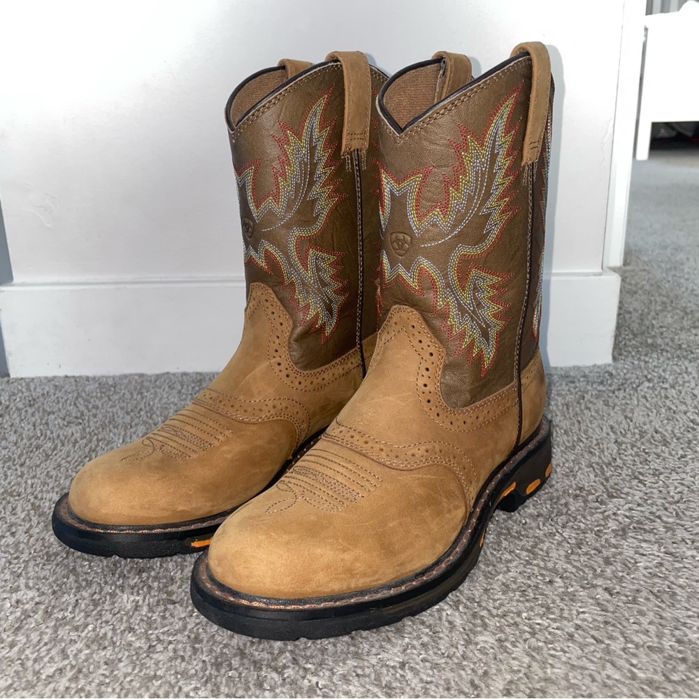 Ariat Youth WorkHog Pull On Boots